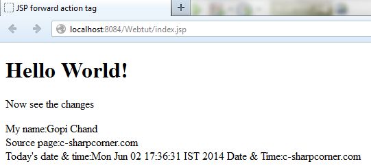 prints the parameter values